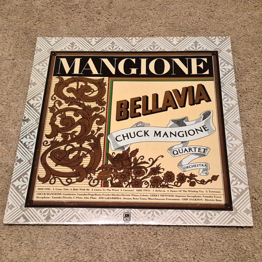 Mangione Bellavia Vinyl Record